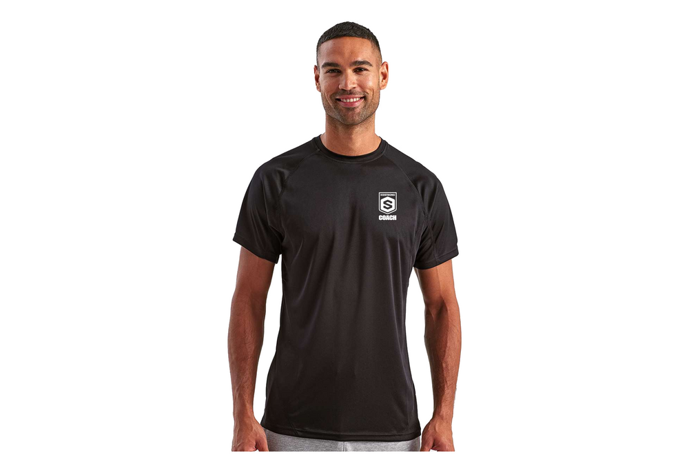 Unisex Panelled Tech Coach T-Shirt