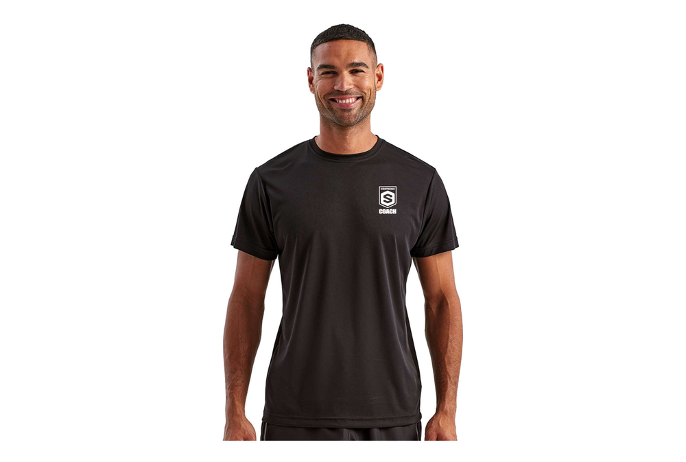 Unisex Recycled Performance Coach T-Shirt