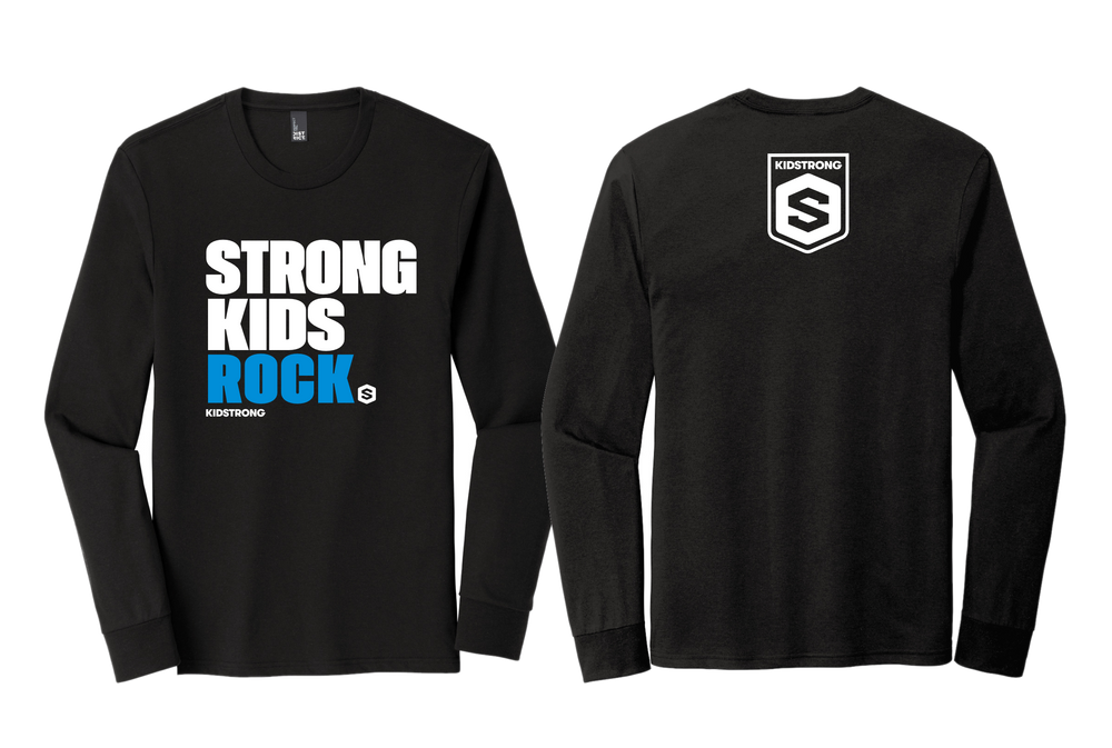 Strong Kids Rock Long Sleeve Tee
