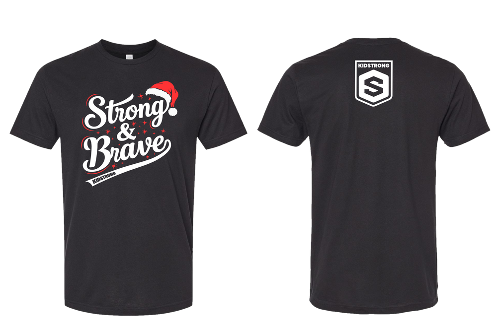 Strong & Brave Holiday Tee