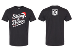 Strong & Brave Holiday Tee — image 1