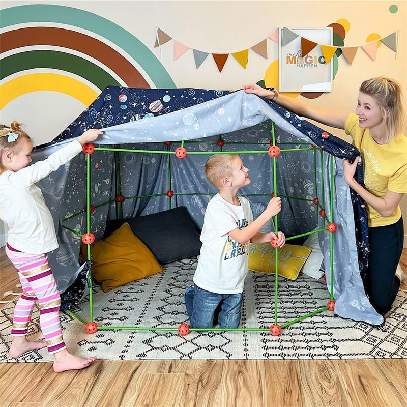 Creative Fort Building Kit with 130 pcs - Shop KidStrong