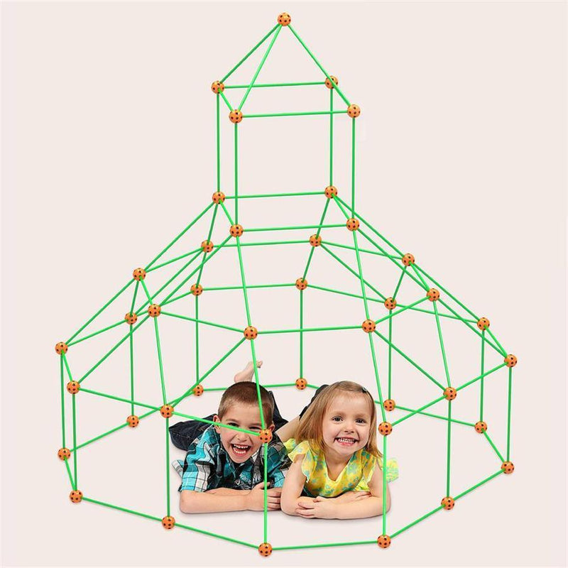 Creative Fort Building Kit with 130 pcs - Shop KidStrong