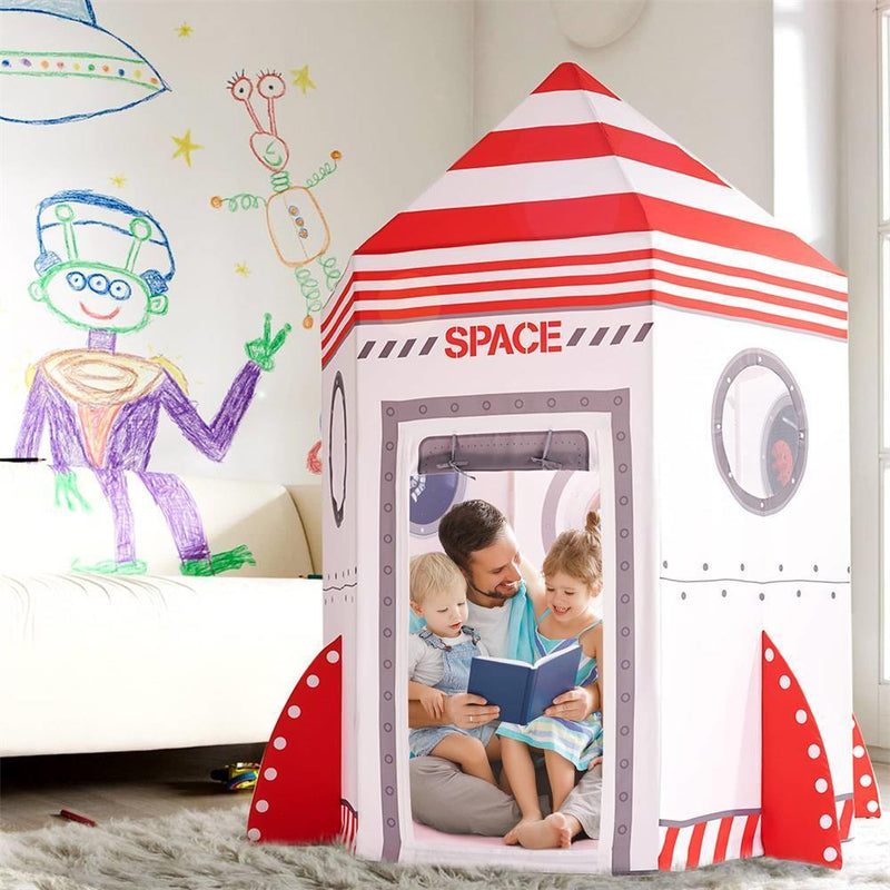 Rocket Ship Kids Tent - Shop KidStrong