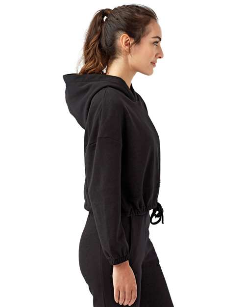 Women's Cropped Maria Hooded Coach Sweatshirt