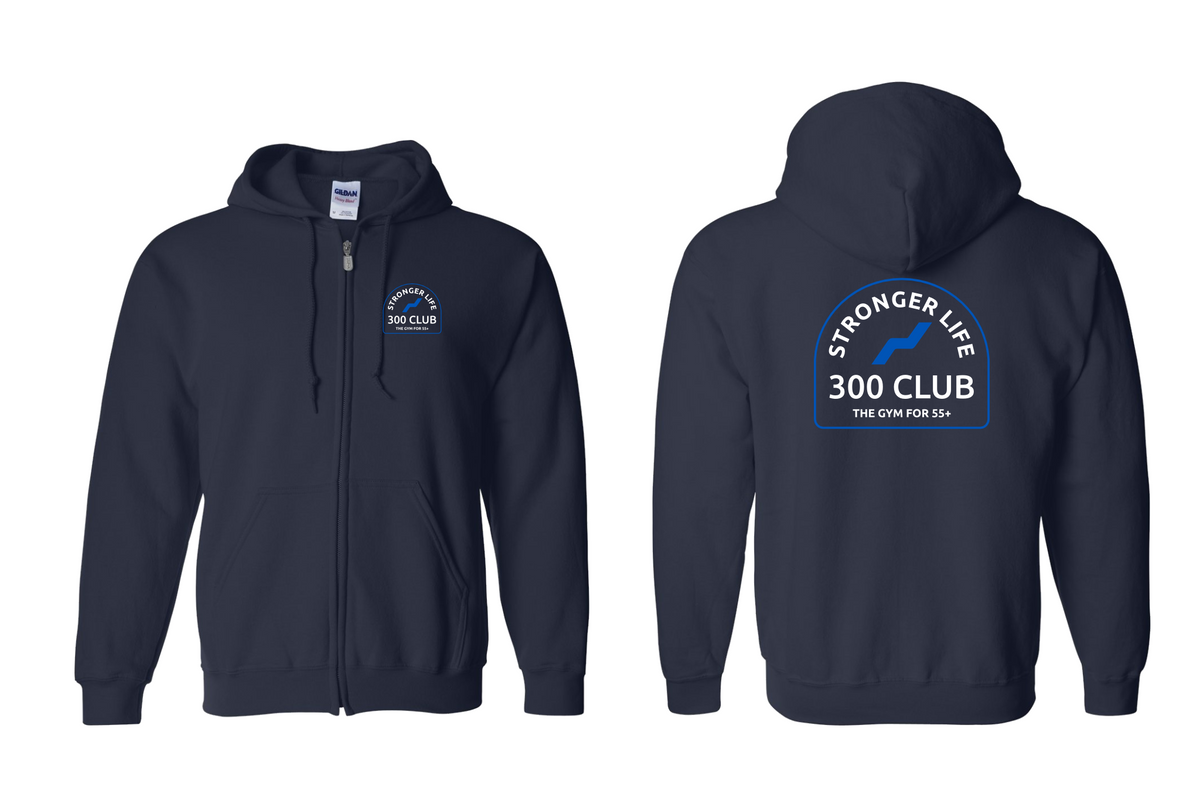 300 Club Zip Up Hoodie