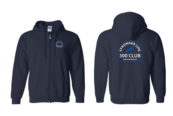 300 Club Zip Up Hoodie