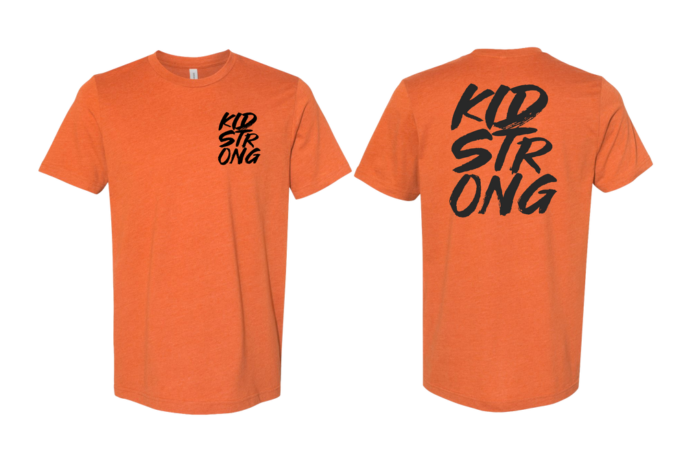 Orange Stack Tee