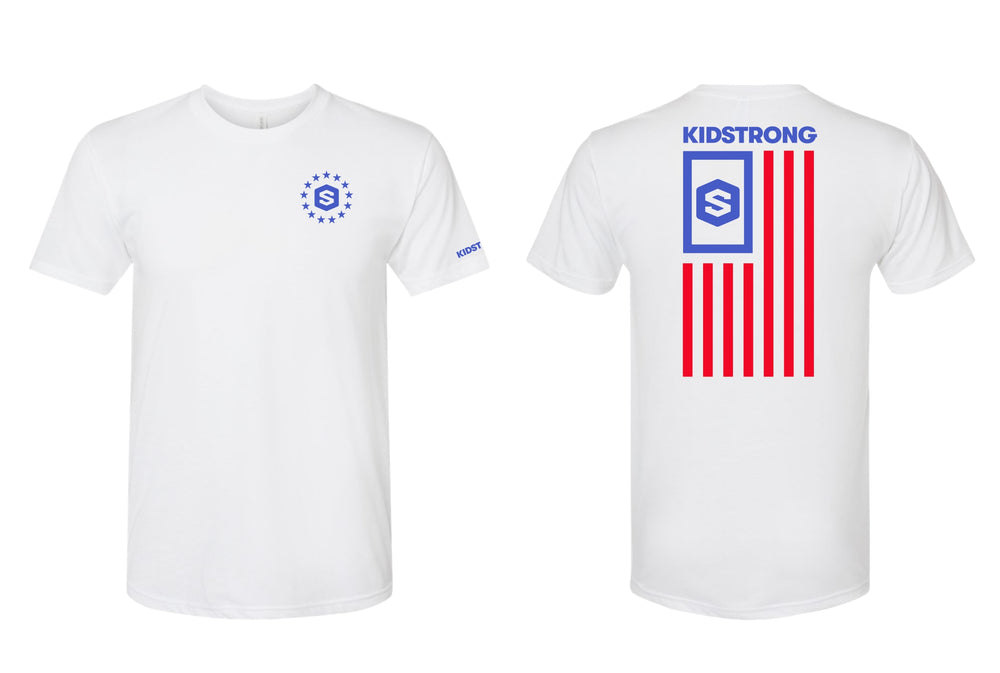 White USA T-Shirt