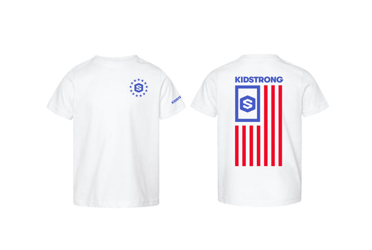 White USA T-Shirt