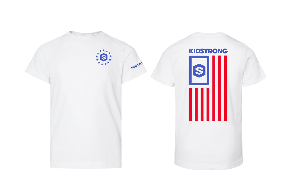 White USA T-Shirt