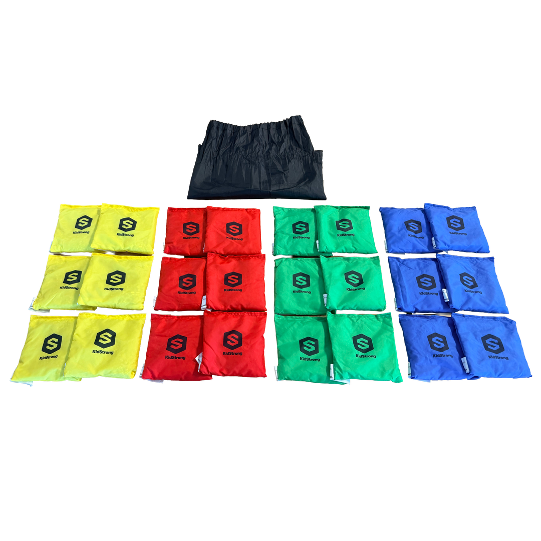 Multi-Color Agility Bean Bags (Set of 24)