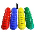 Multi-Color Agility Cones (Set of 48) — image 2