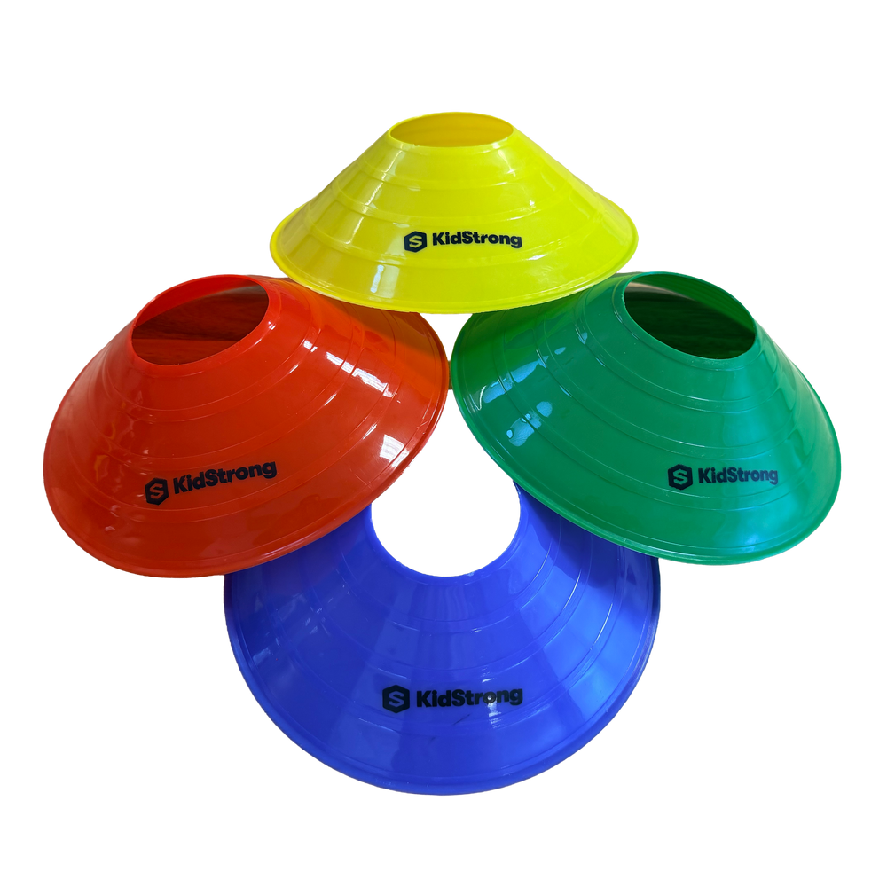 Multi-Color Agility Cones (Set of 48)
