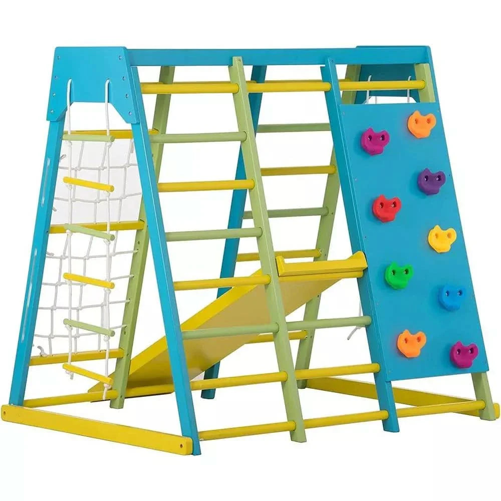 Magnolia - Ensemble de jeu 7-en-1 en bois véritable