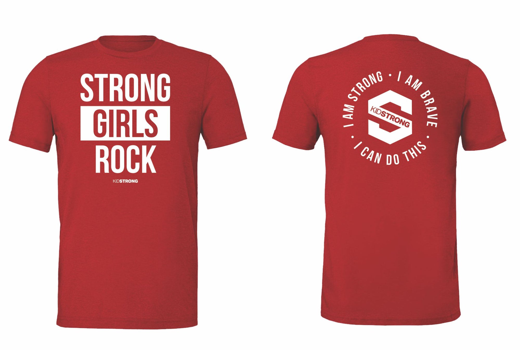 T-shirt STRONG GIRLS ROCK pour tout-petits