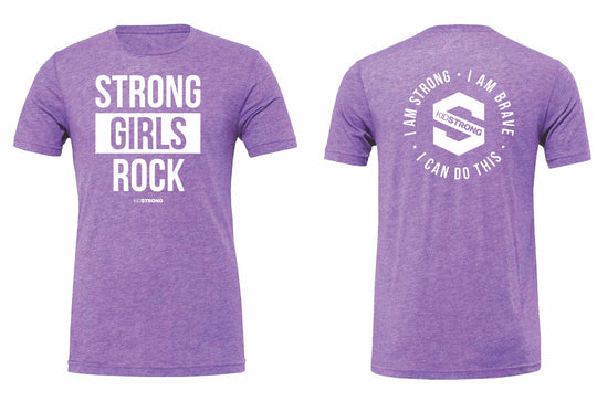 Camiseta STRONG GIRLS ROCK para niño
