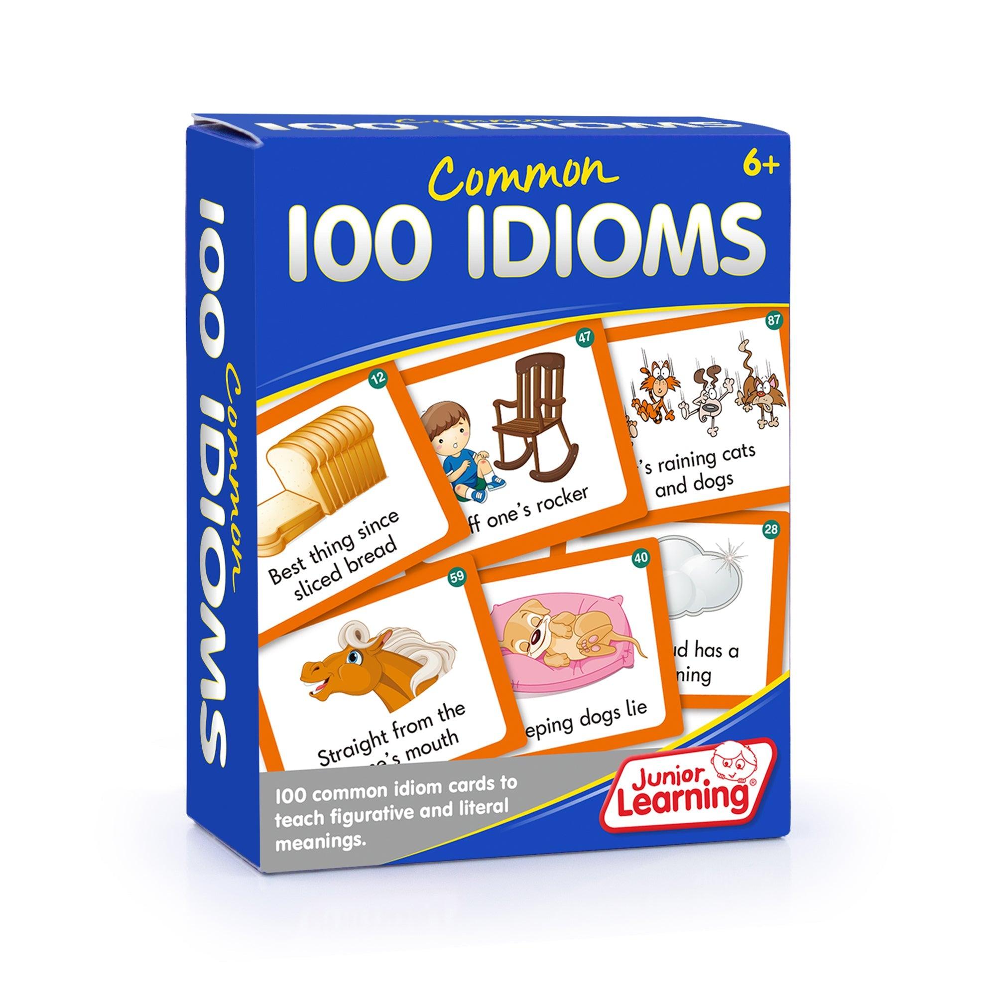 100 Common Idioms - Shop KidStrong