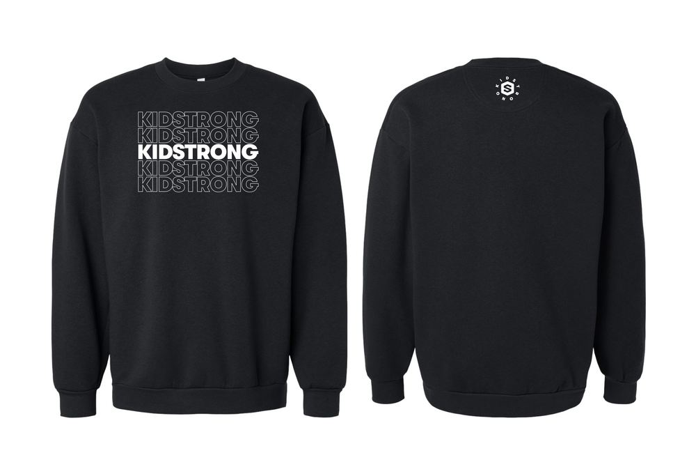 Stacked Logo Crewneck Sweatshirt