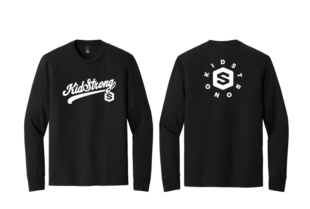 KidStrong Cursive Long Sleeve Tee