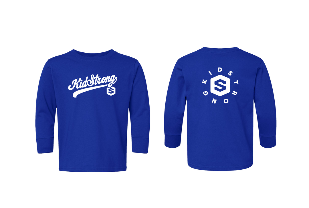 KidStrong Cursive Long Sleeve Tee