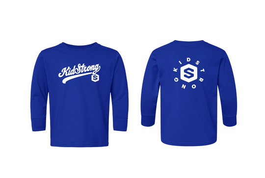 KidStrong Cursive Long Sleeve Tee