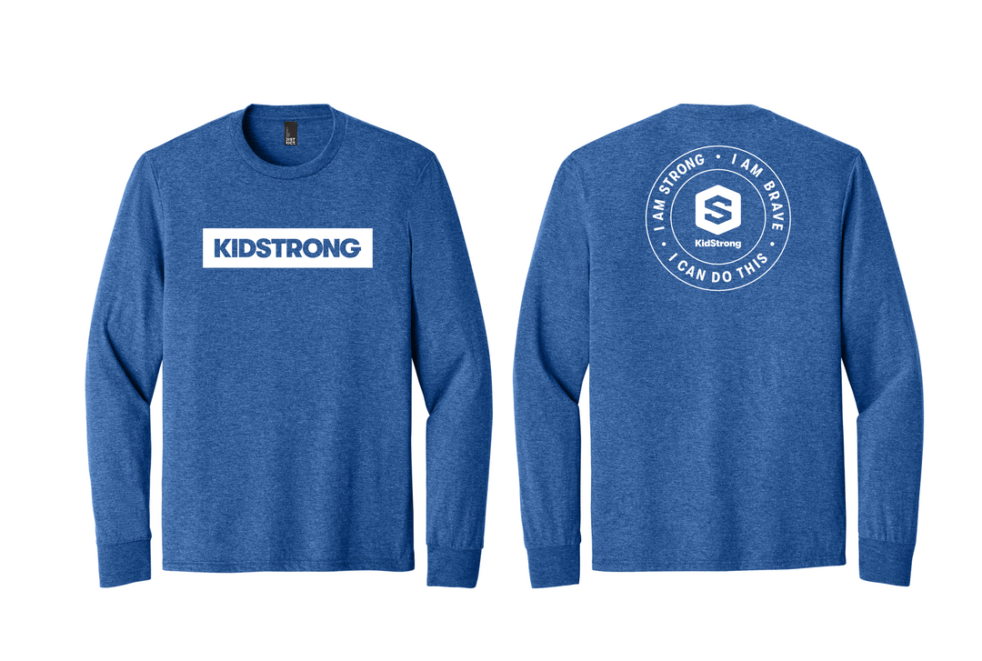 KidStrong Block Logo Long Sleeve Tee