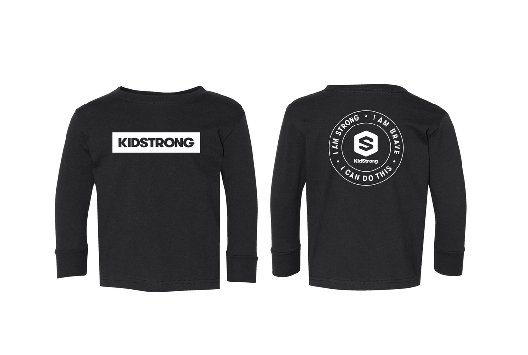 KidStrong Block Logo Long Sleeve Tee