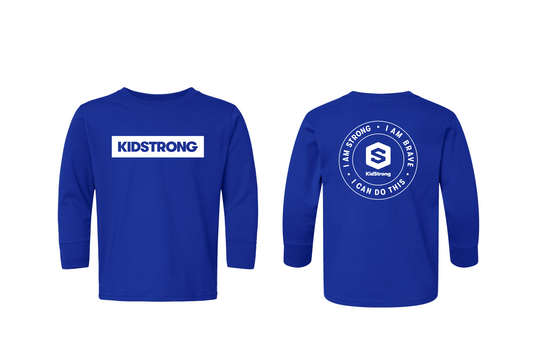 KidStrong Block Logo Long Sleeve Tee