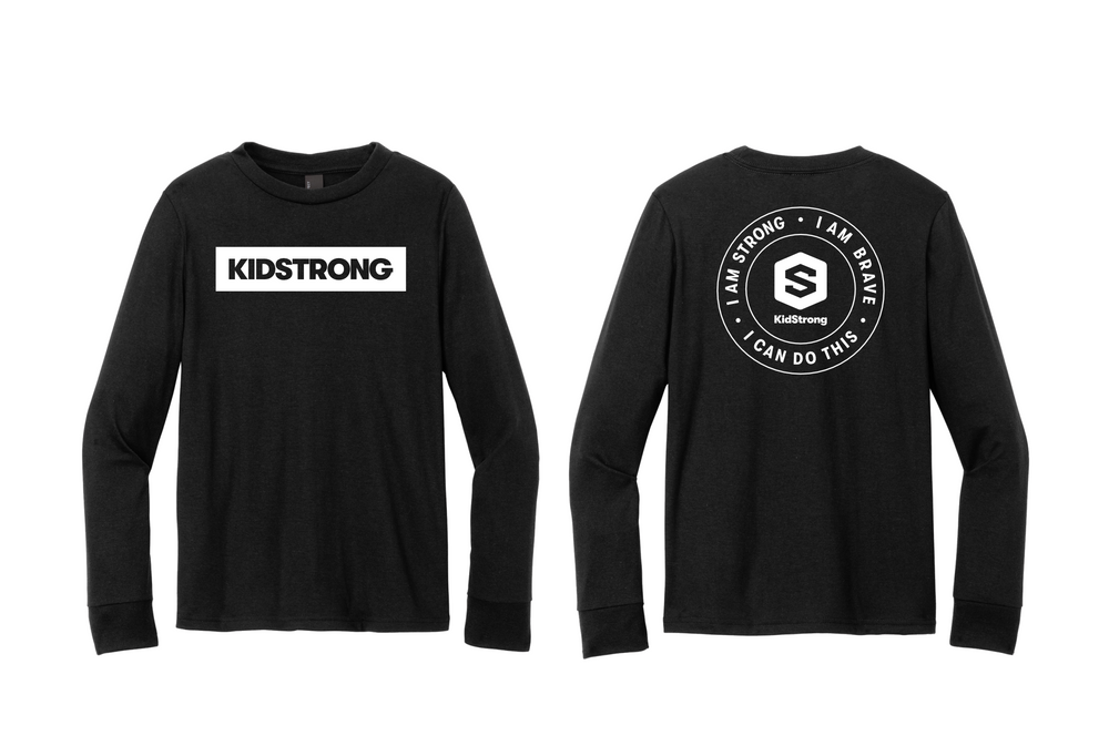 KidStrong Block Logo Long Sleeve Tee