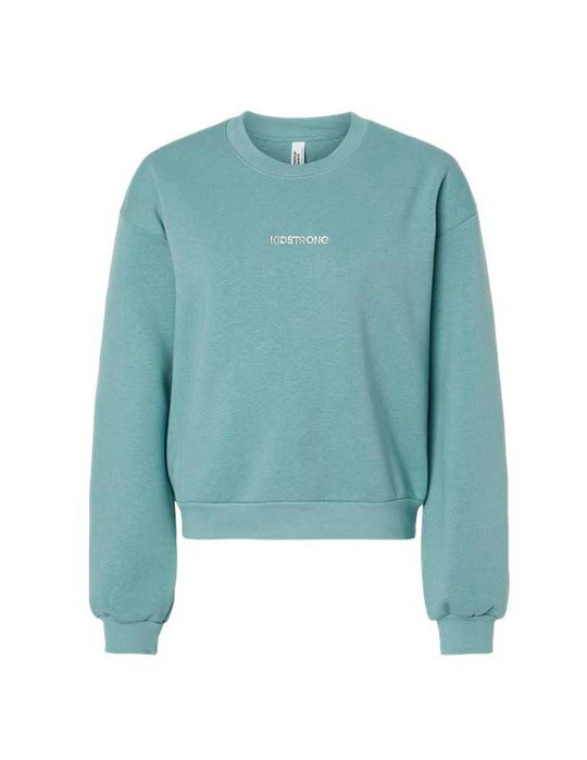 Women's Cropped Crewneck Sweater