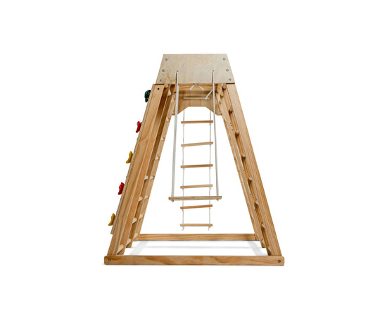 Magnolia - Ensemble de jeu 7-en-1 en bois véritable