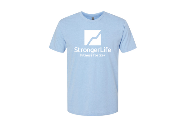 StrongerLife Basic Tee (Carolina Blue)