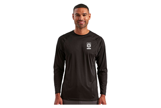 Unisex Panelled Longsleeve Tech Coach T-Shirt