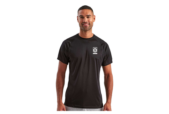 Unisex Panelled Tech Coach  T-Shirt