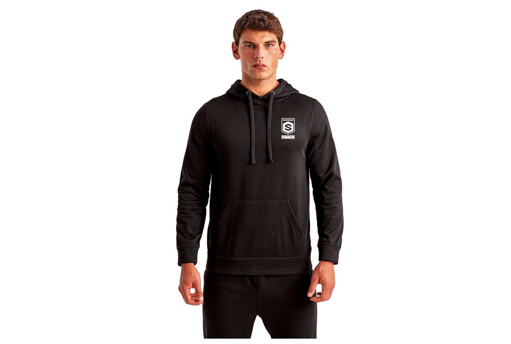 Unisex Spun Dyed Hooded Coach Sweatshirt