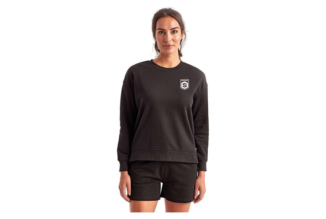 Women's Billie Side Zip Crewneck Sweatshirt