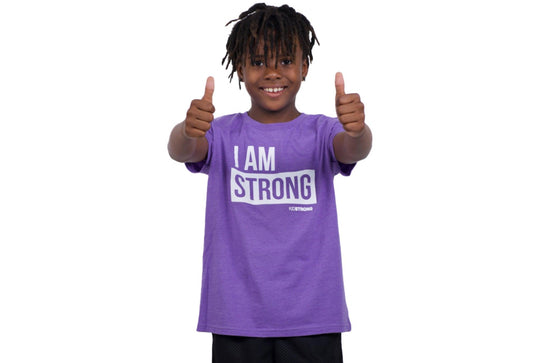 Youth I AM STRONG T-Shirt - Shop KidStrong