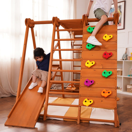 Chestnut - 8-in-1 Jungle Gym for Toddlers