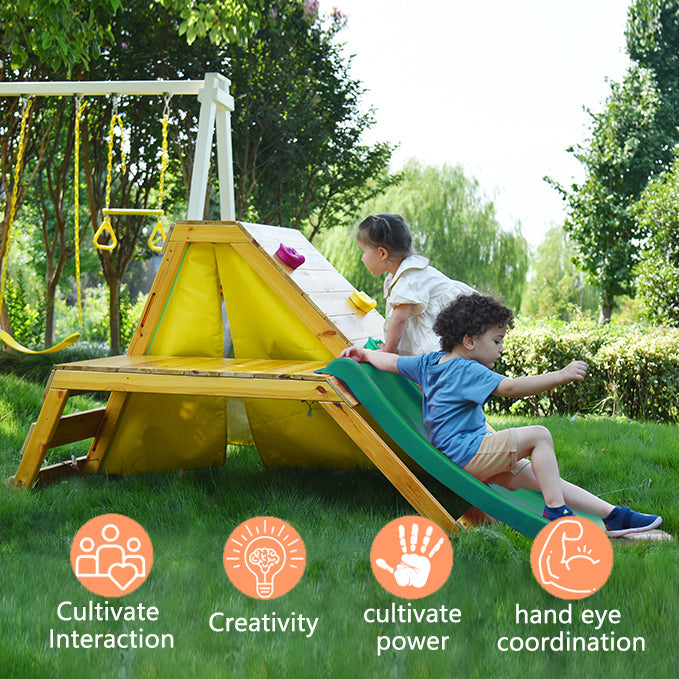 Palm 5-in-1 Outdoor and Indoor Playground Playset