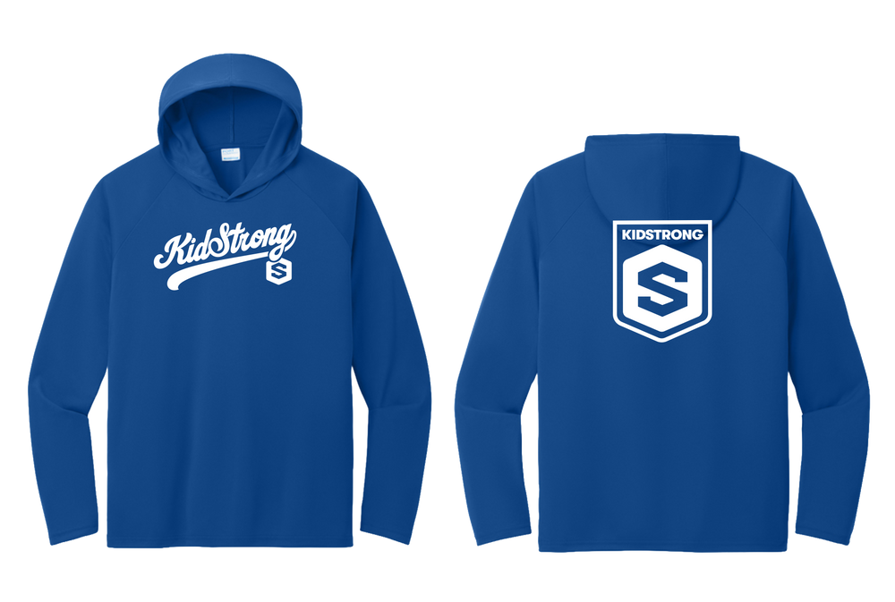Adult Cursive Hooded Sun Shirt