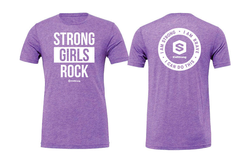 T-shirt STRONG GIRLS ROCK pour tout-petits