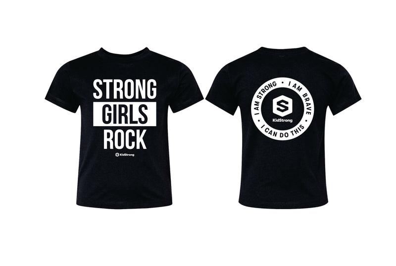 T-shirt STRONG GIRLS ROCK pour tout-petits