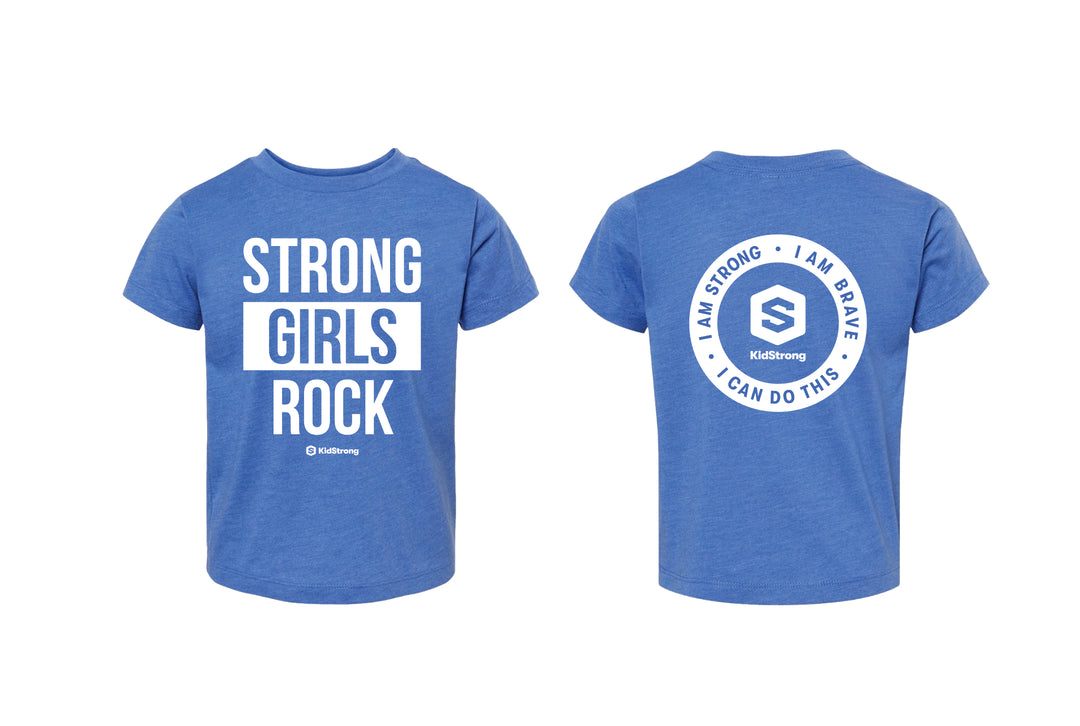 T-shirt STRONG GIRLS ROCK pour tout-petits