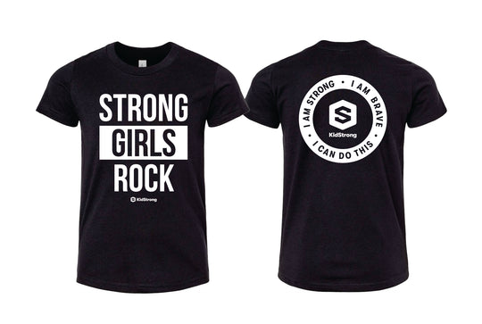 T-shirt STRONG GIRLS ROCK pour tout-petits