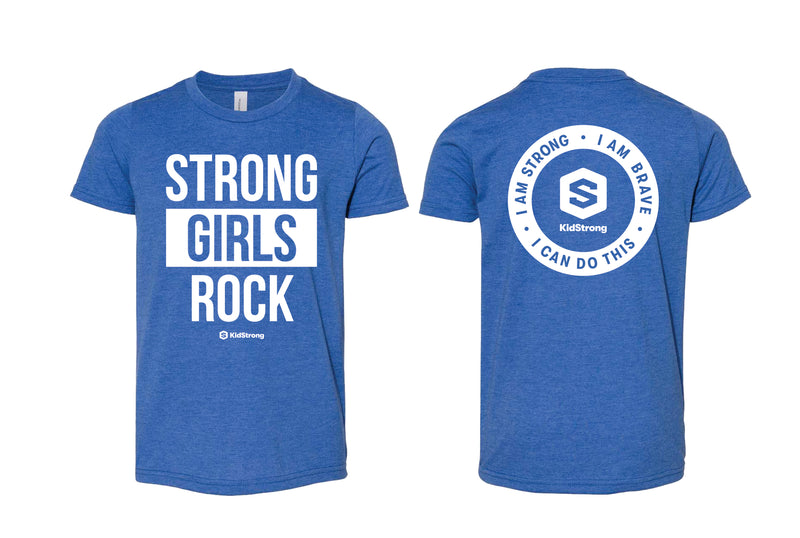 T-shirt STRONG GIRLS ROCK pour tout-petits