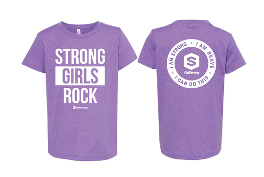 T-shirt STRONG GIRLS ROCK pour tout-petits