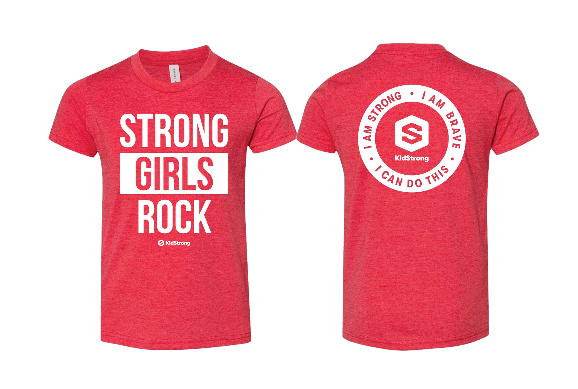 T-shirt STRONG GIRLS ROCK pour tout-petits