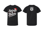 Strong & Brave Holiday Tee — image 2