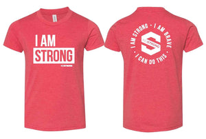 Youth I AM STRONG T-Shirt - Shop KidStrong